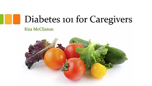 Diabetes 101 for Caregivers